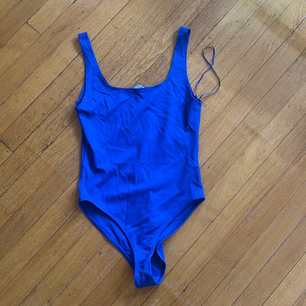Zara blue bodysuit